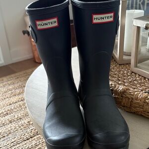 Hunter Blue  Original Short Boots